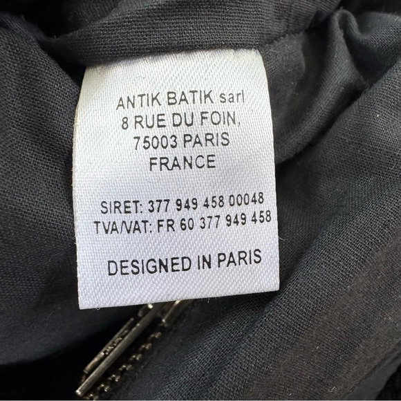 Antik Batik Cuzco Embroidered Beaded Convertible Clutch Black - Picture 11 of 13